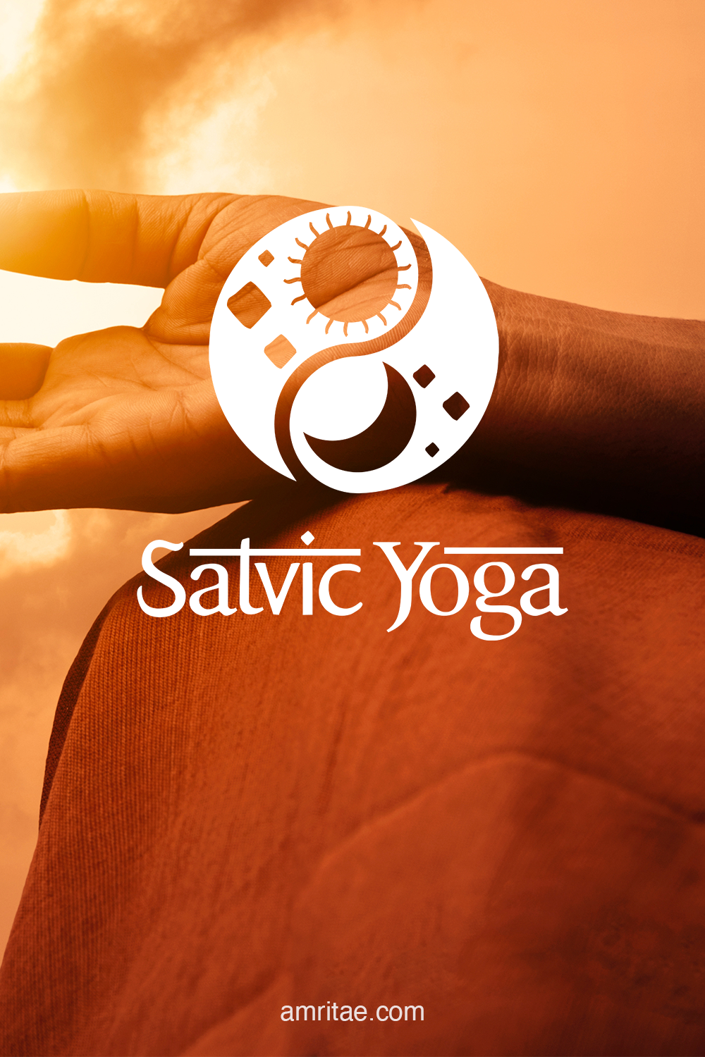 Satvic Yoga Logo by Amritae Design
